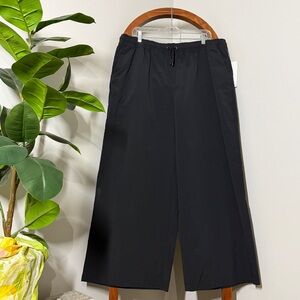 Athleta XL TALL Black Midday Crop Pants NEW